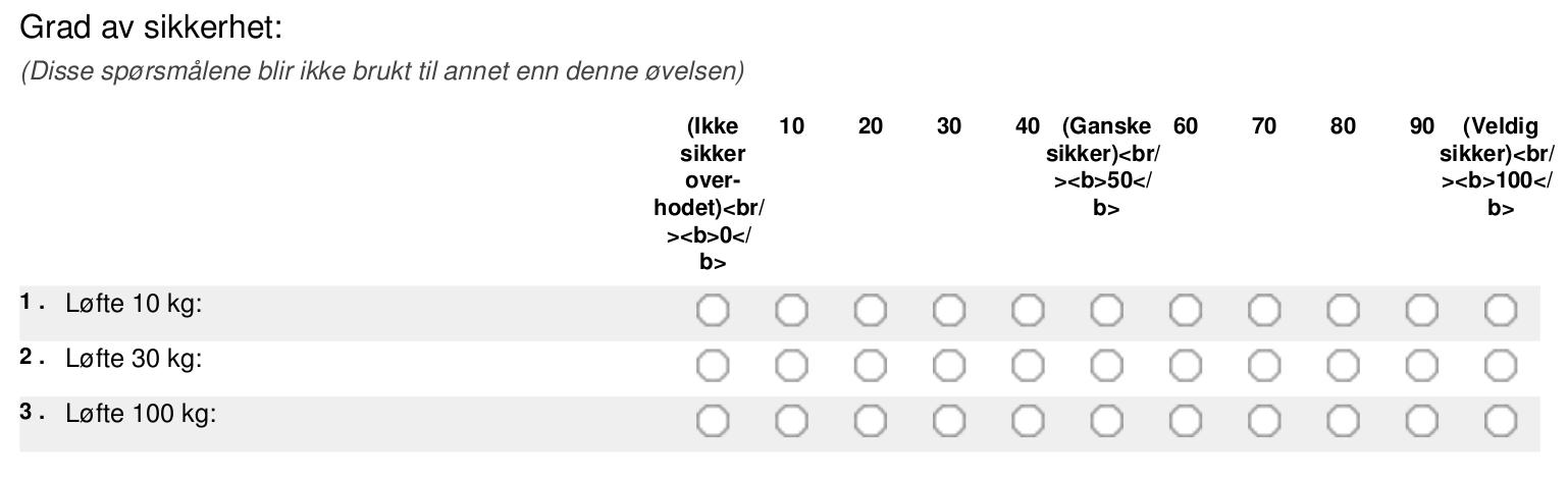 MESTRINGSTRO VED ARBEIDSPLASSEN 59 A116 Når jeg støter på et problem finner jeg vanligvis flere løsninger A115 Jeg kan løse de fleste