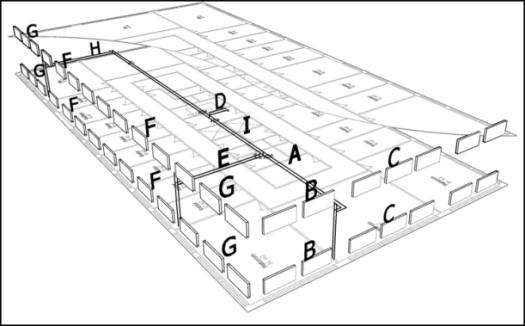 28 FAKTASTUDIE KOSTNADER FOR ELEKTRISK OG VASSBOREN OPPVARMING Figur 12 Maksimal høgd på vindauge som funksjon av utetemperatur og U-verdi for å unngå kaldras (Dokka & Amdahl, 2008). 3.