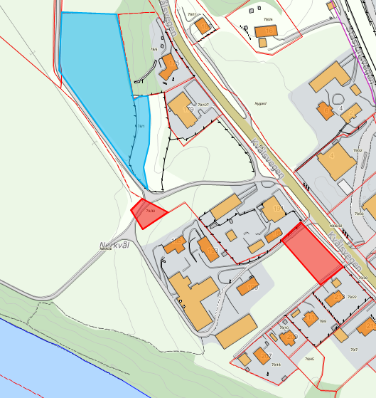 Det er inngått en makeskifteavtale mellom eier av 79/1 og Melhus kommune for deler av arealet med tanke på at området var tenkt opparbeidet til pendlerparkering.