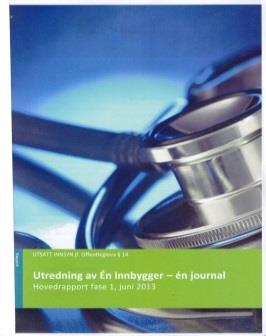 Ve l fe rd ste k n o l o g i : S t y rende doku m e nte r Teknologirådet: Fremtidens alderdom og ny teknologi Stortingsmelding 16: Nasjonal helse og omsorgsplan NOU Innovasjon i omsorg