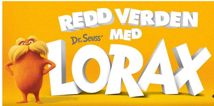 Nytt læremateriell fra Grønt Punkt Redd verden med LORAX er et spill laget av Grønt Punkt i samarbeid med Regnskogfondet.