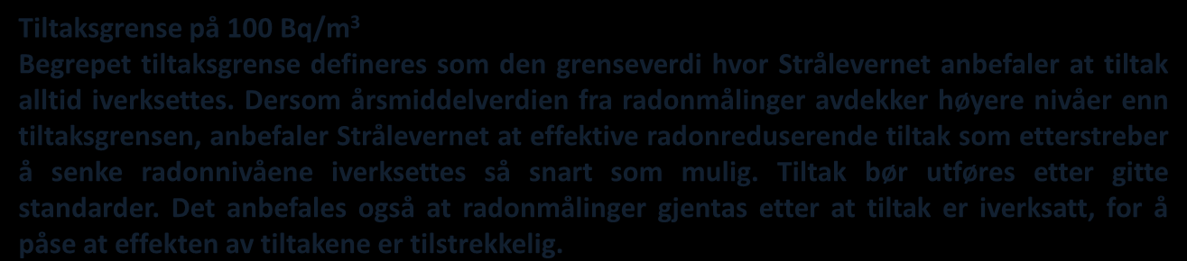 Strålevernets nye anbefalinger for radon 1 Strålevernet publiserte sine nye anbefalinger for radon 11.09.