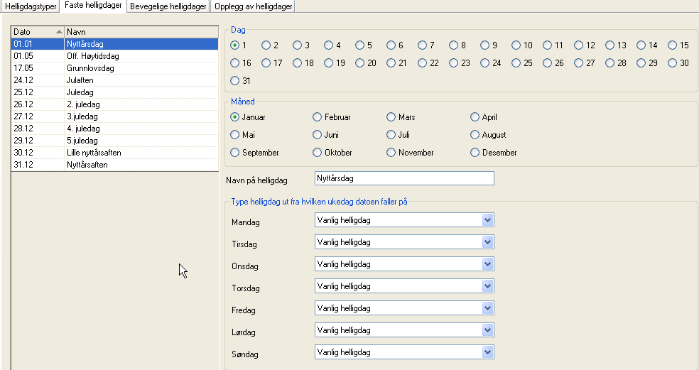 Det kan være ulik praksis om avrunding skal skje før eller etter multipliseringen. Hake betyr at avrunding skjer før multiplisering.