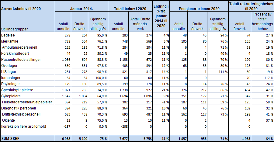 Rapport arbeidsgruppe 13 strategiplan 2015-2017 Side 6 av 26 2. Sammendrag 2.