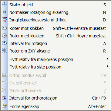 Dvs det er alltid de samme knappene som viser uansett hvilket verktøysett man har valgt. De ulike verktøysettene (hvit bakgrunn) bestemmer verktøyboksens innhold.