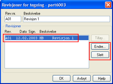 16.12.2008 129 Revisjoner Skjema 1. Åpne aktuell tegning 2. Velg (Velg bladtype) fra verktøylinjen. 3. Høyreklikk i listen over innsatte blad og velg Global revisjon på alle blad i menyen som åpnes.