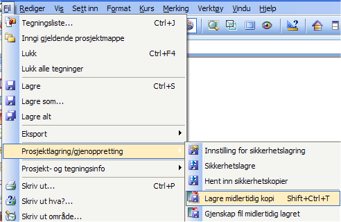 16.12.2008 26 Generell informasjon Kapittel 5 - Generell informasjon Lagre modell Filbehandling virker på samme måte som i andre Windows program.