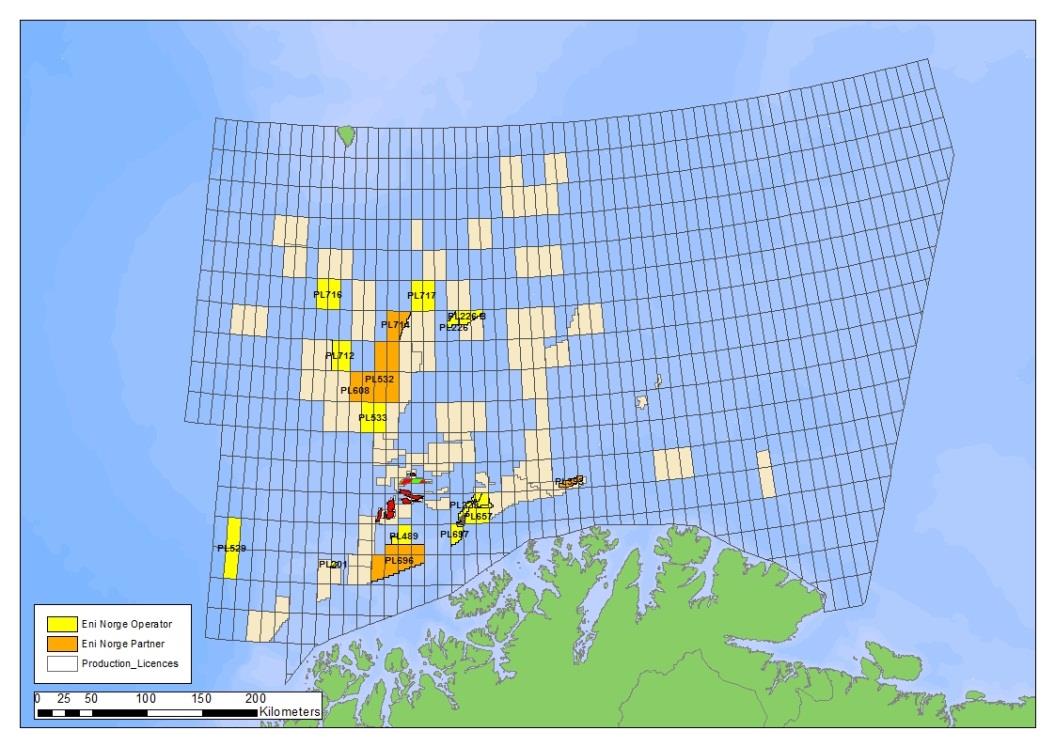 AS (op) 65% Statoil Petroleum AS 35%