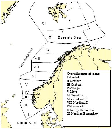 4.2 Bunnforhold I løpet av de siste 25 årene har det foregått en omfattende leting og produksjon av olje og gass på den norske kontinentalsokkelen.