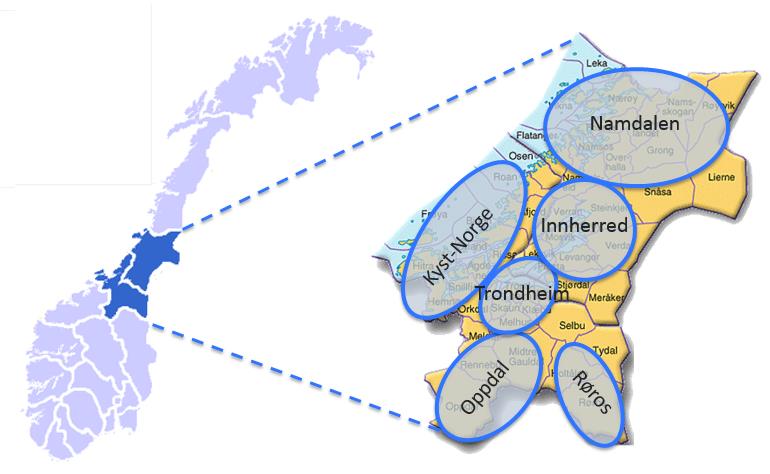 Herunder vil vi også gå inn på hvorvidt «Historiske Trøndelag» og fyrtårnstrategien er en treffende paraply for hele regionen, samt se på i hvilken grad destinasjonene henvender seg til samme type