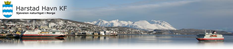 Status Harstad Havn KF strategiens startpunkt Oppgaver og nøkkeltall Harstad Havn KF fyller viktige funksjoner i vår region.