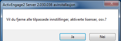 Oppdatere serveren Før du oppdaterer serveren, logger du på serveren via programvaren for å påse at det ikke er noen pågående avstemminger.