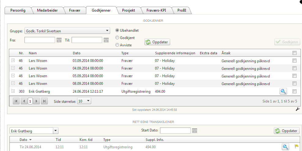 EN OMFATTENDE LØSNING FORDELER MED PROMILEAGE Med støttes alle utgifts refusjoner i én løsning og er en integrert del av den eksisterende ProMark-systemet.