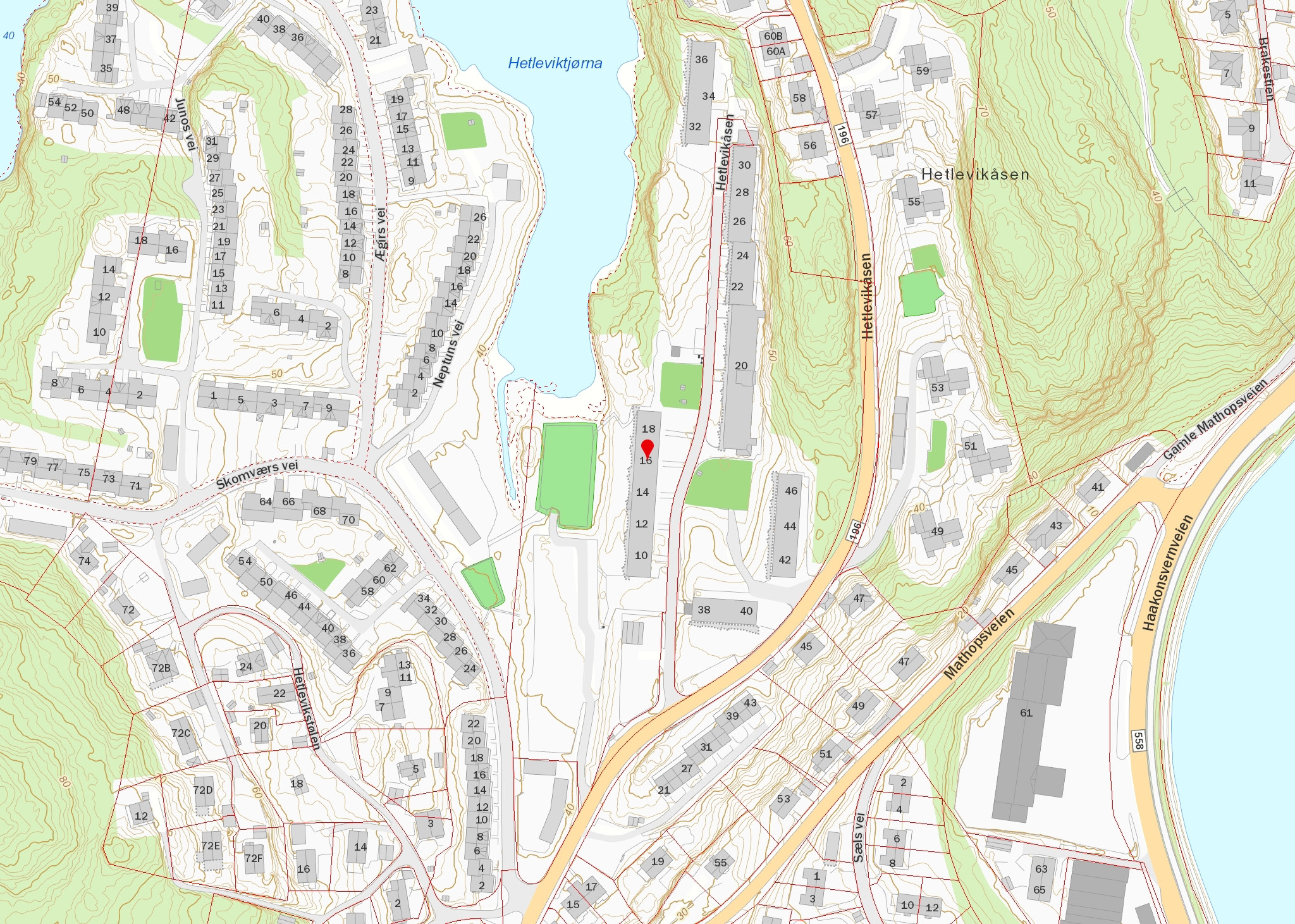 Kartene er levert av Geodata AS Kartene skal ikke brukes som kilde eller