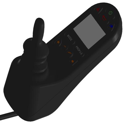 4 BRUK AV RULLESTOLEN R-net styreboks Styreboksen består av joystick, knapper og