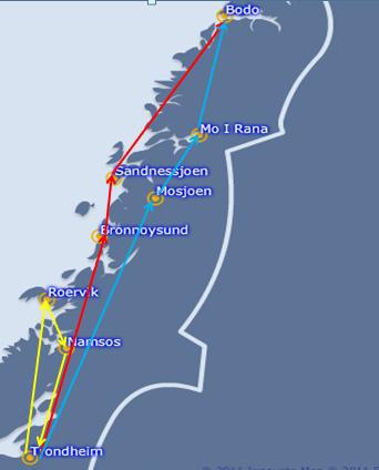 Operativt mønster på Helgeland.