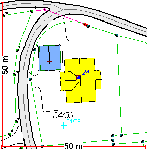 Sammendrag: Lunner kommune ga tillatelse til bygging av bolig på 84/59 i delegert sak UTV 128/03, datert 24.9.2003.