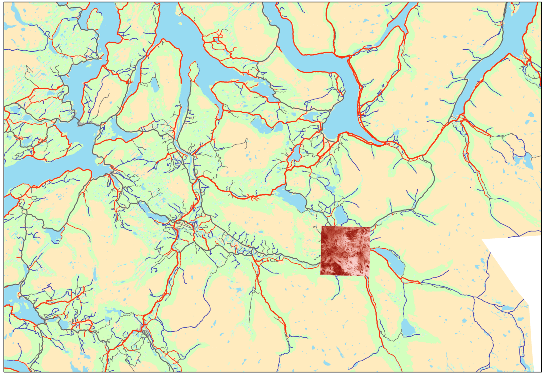 Figur 5.3 Torsdag 12 mars : Skyfritt QB opptak. Tilgjengelig kl 1800 på FFI.