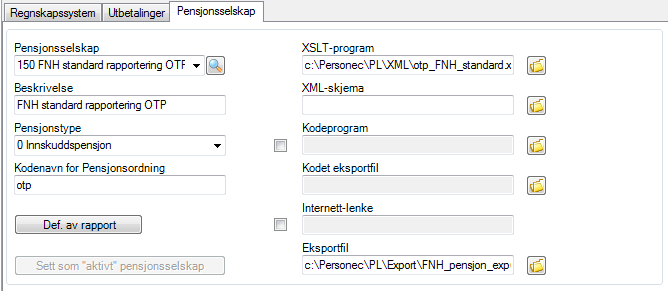 Pensjonsrapportering OTP Lov om obligatorisk tjenestepensjon er en minimumslov.