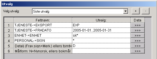 Her framgår det hva som er sendt EXP hva som ligger klar til sending KØ, men IKKE er sendt hva som er feil, ingen eksport OKF på grunn av feil ( IKKE eksportert) VISMA_SOGNDAL_VIKE.