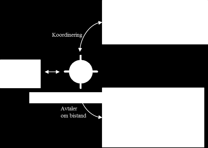 Som et supplement til denne koordineringsordningen er det etablert en bistandsordning som gir Ptil anledning til å trekke på sakkyndig bistand fra en rekke HMS-etater i samsvar med inngåtte avtaler.