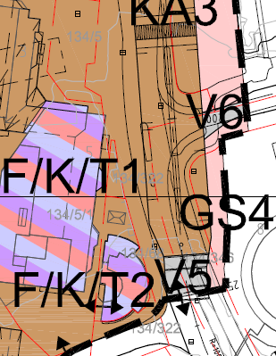 1 Endringer i planavgrensning Plangrensen har blitt justert i nord for å tilpasse seg plangrensen mot Follobanen dagsonen. Figur 5 Ny planavgrensning i nord mot Follobanen dagsonen.