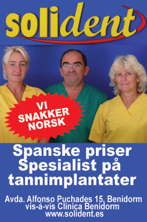 UTGAVE 1 15. JANUAR 2012 GRATIS SKANDINAVISK NETTPORTAL - NYHETER - COSTA BLANCA - SPANIA - NORGE - WWW.SPANIA24.