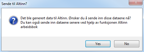 Gyldig mobilnummer og en e-post-adresse må være utfylt for å sende inn forespørsel til Altinn.