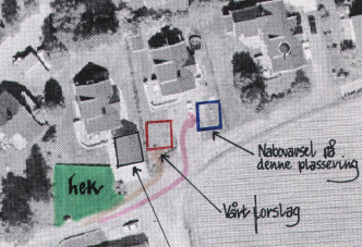 Nabomerknadene ble oversendt til Thomas Elvebø i brev datert 07.05.2007 med kopi til nabo Valstad/Berg.