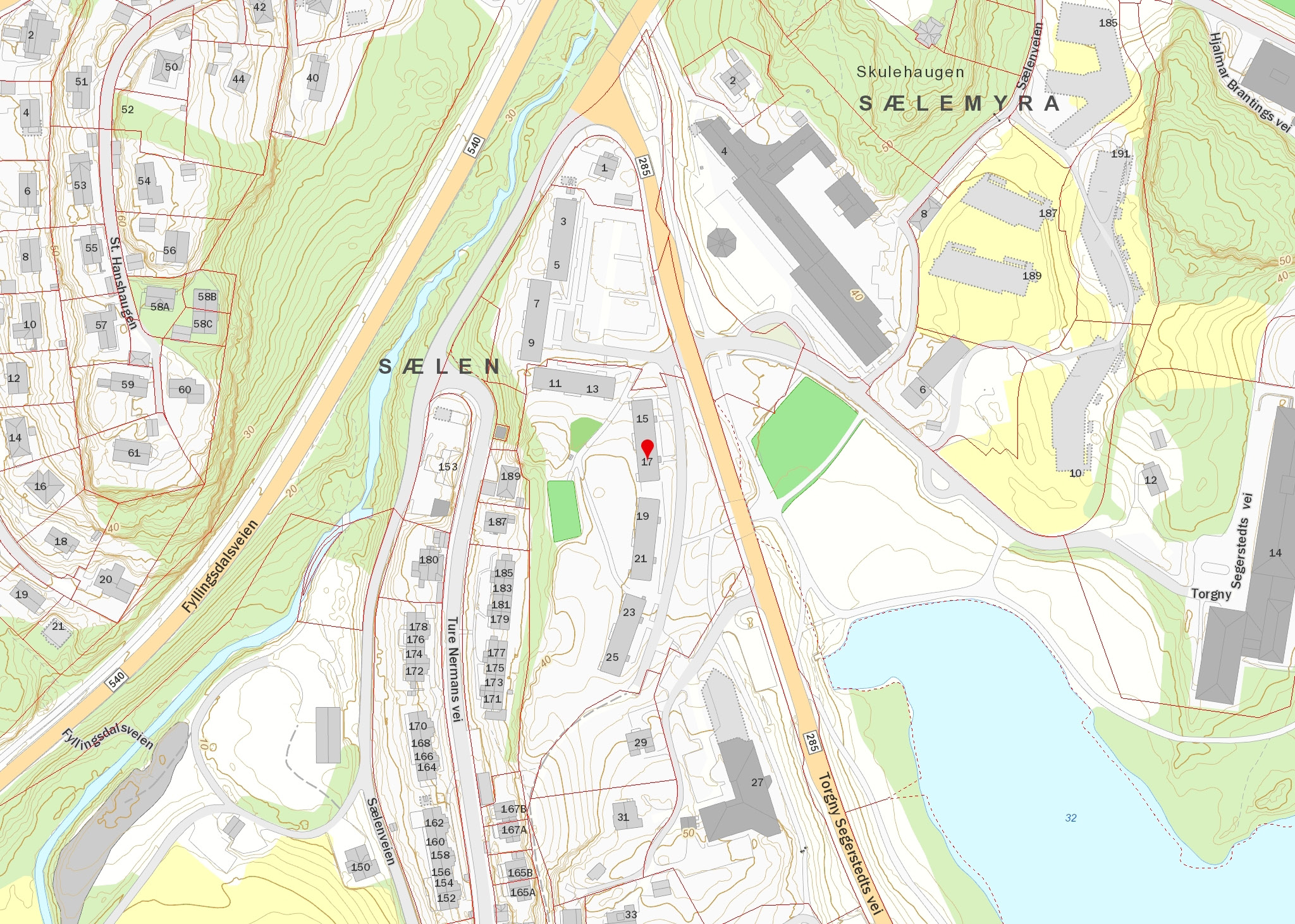 Kartene er levert av Geodata AS Kartene skal ikke brukes som kilde eller