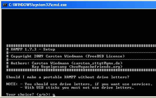 Hvordan komme i gang med Xampp-serveren? Xampp kan kjøres fra en flyttbar disk(usb el) eller liggende på harddisk.