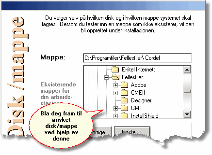 Installasjon og oppdatering 2 Installasjon og oppdatering 2.1 Veiledning ved første gangs installasjon Vi skal i dette kapittelet se hvordan en installerer Cordel første gang.