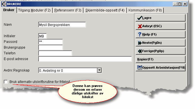 Definere brukere og tilgang 4 Definere brukere og tilgang Alle som skal benytte Cordel, må være i det interne bruker-registeret.