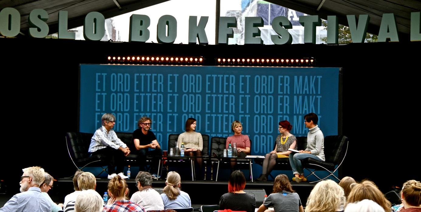 Oslo bokfestival Vellykket festival for fjerde år på rad. Oslo bokfestival Helgen 13. til 14.