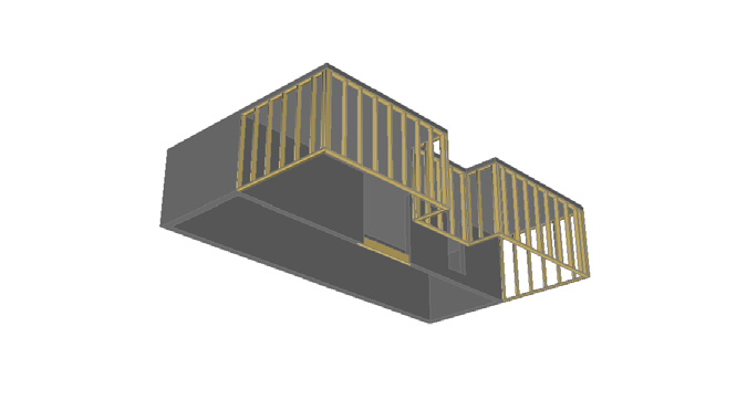 Forhåndsdefinerte stiler På panelet Ribbon > Home > View får du rask tilgang til fem forhåndsbestemte visuelle stiler: 2D Hidden - viser alle modellens kanter og kurver og gjør modellen helt