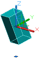 52 AutoCAD 2012 Prøv selv! Kommandoene kan brukes på alle objekter, fra enkle linjer til de mest komplekse -modeller. Betingelsen er at du har et -view. 1.