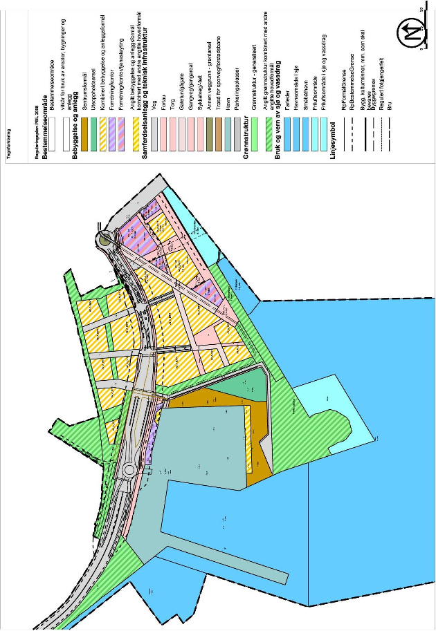 Grunneiernes anbefalte områderegulering for Filipstad med