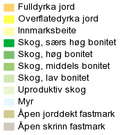 Planområdet markert med stiplet rødt.