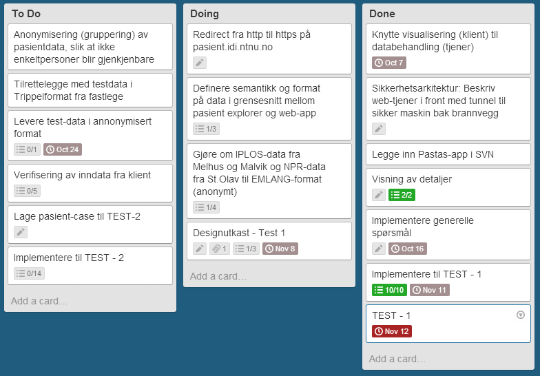 Analyse Kravspesifikasjon Prototyping Design Implementasjon Figur 2: Steg i hver iterasjon i livsløpsmodellen Hver iterasjon inneholder stegene vist over i Figur 2.