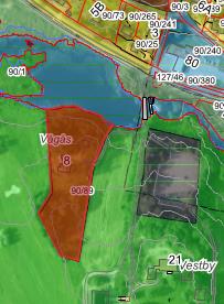 68 BY16/Vågås (gnr/bnr 90/89) Gjeldende formål: Nåværende boligområde (i kommuneplan fra 1999) Gjeldende forhold: Bolig, skog, jordbruksareal Foreslått formål: Nåværende og framtidig boligområde