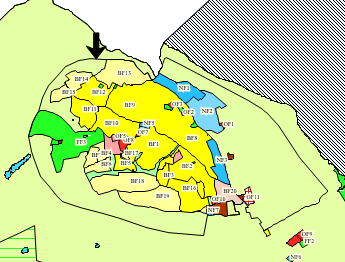 Egnethet/konflikt Beskrivelse/kommentar Grunnforurensning 1 1 Støy 3 1 Deler av arealet innenfor gul støysone mot fv120.