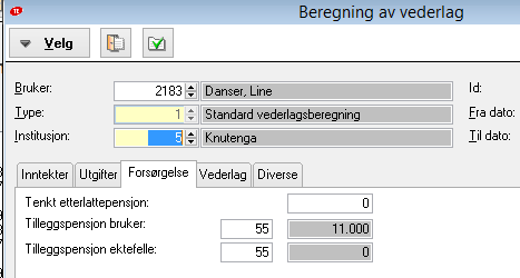 Nye knapper/ikoner På knappene i menyen er teksten nå satt under ikonene slik at det blir plass til flere knapper. Tilpasning av font og fontstørrelse pr.