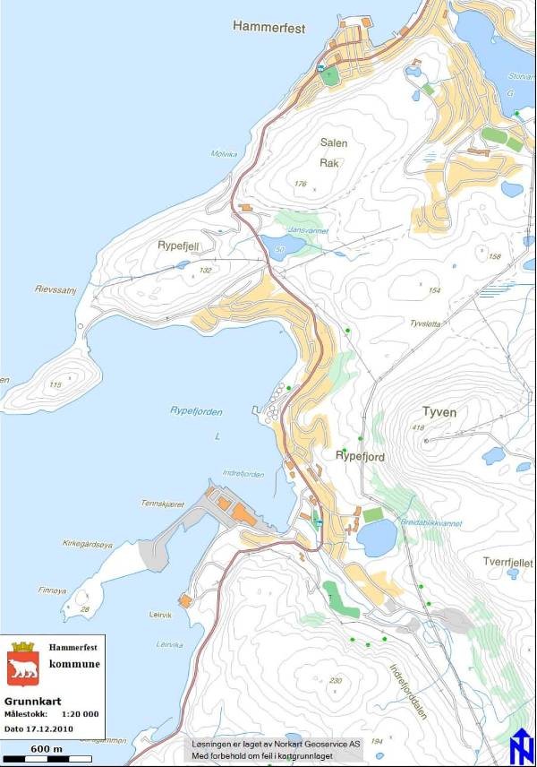 11 utdypet hvorfor kommunen mener planen ikke kommer inn under forskriften. I tillegg har de i e- post sendt til Fylkesmannen i Finnmark den 28.02.