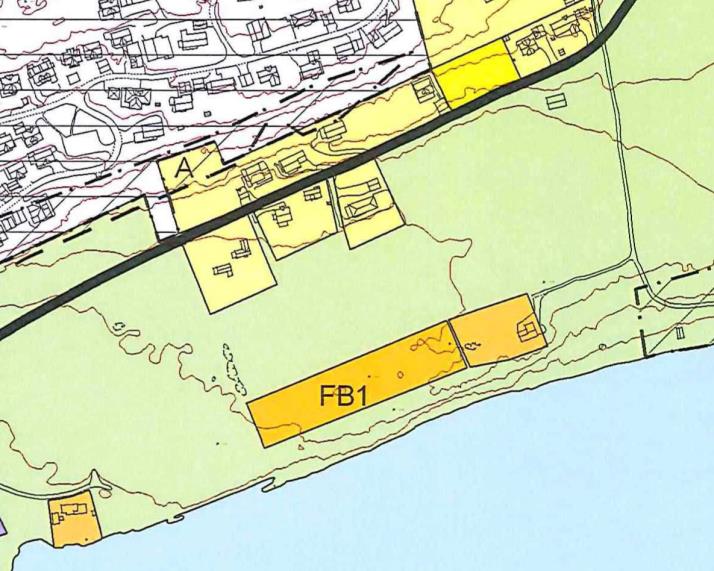 Utsnitt av Kommunedelplan for Bolsøya 2012-2022 5 Beskrivelse av planområdet, eksisterende forhold 5.