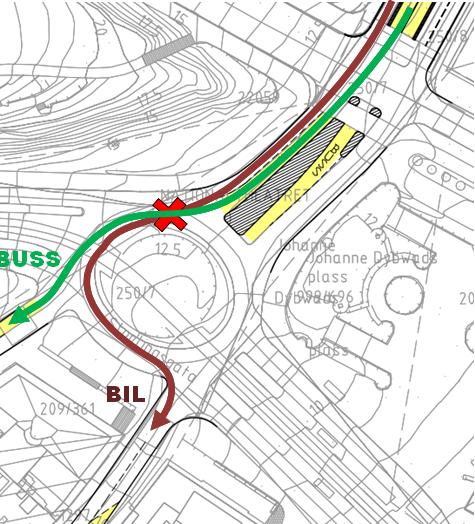 136-(140) SLUTTRAPPORT Ettermiddagsrushet For ettermiddagsrushet har vi et helt annet bilde av trafikken. Det blir noe forsinkelser i vestgående retning, og større forsinkelser i østgående retning.