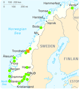 Del av et nasjonalt nettverk Landsdekkende nettverk av enøksenter bygd opp i perioden 1994 2001 Stortingsmelding 41 (92-93) Enøk-senter i alle fylker 1998 Over 200 fagpersonar engasjert