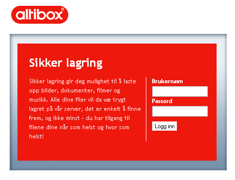 Sikker lagring