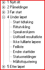 Startliste speaker Startliste speaker er en startliste som er fortløpende etter startnr. Kan også være nyttig for pressefolk.