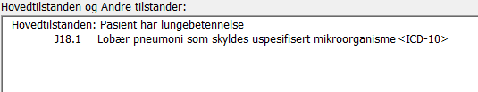 Nr Type regel Gjelder kodeverk Alvorlighetsgrad Kommentar 5 Annen kode skal brukes i ICD-10 Feil Som 2 svangerskap/fødsel/barseltid 6 Annen kode skal brukes hos ICD-10 Feil eller Som 2 nyfødt