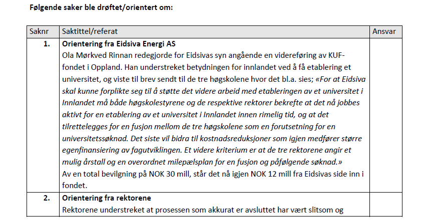 Vedlegg 2 sak STY 71/12 Saksliste